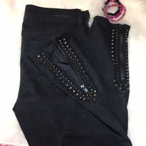 Current Elliott black jeans size 27